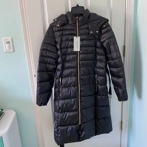 Cole Haan Black Puffer jacket